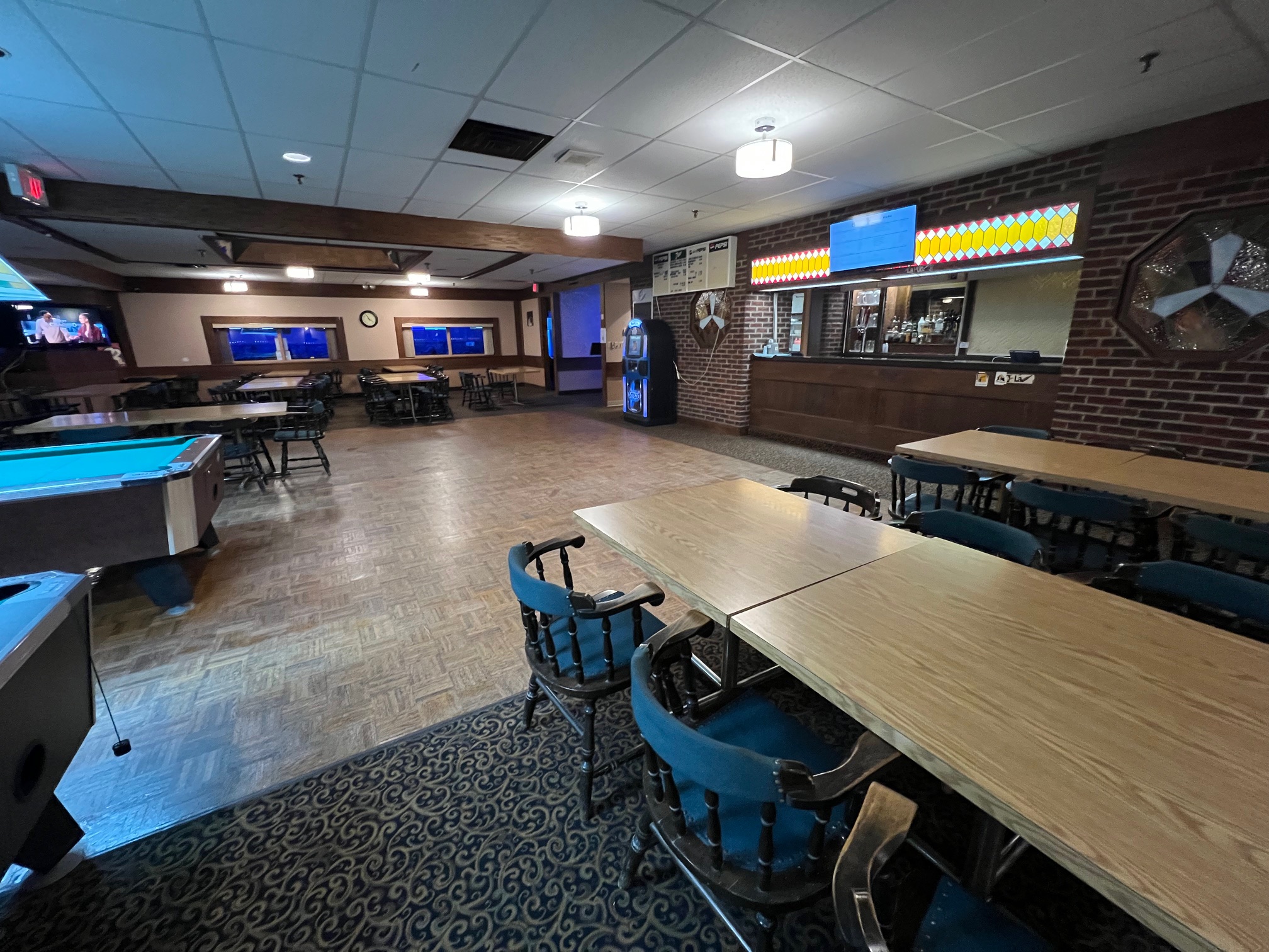 King Pin Restaurant Interior